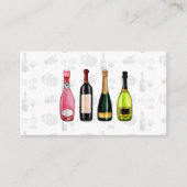 Wine Champagne | Vineyard Visitekaartje (Voorkant)