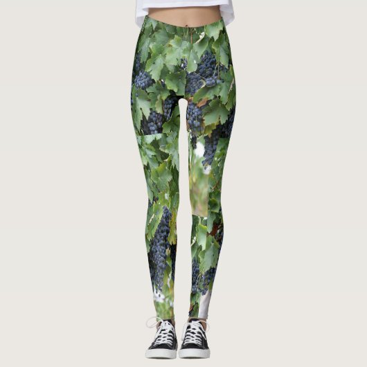 WINE CHRISTMAS LEGGINGS (Voorkant)