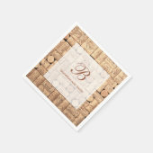 Wine Corks Custom Napkins Servetten (Hoek)