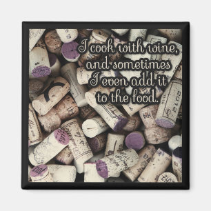 Wine Corks Quote magnet Magneet