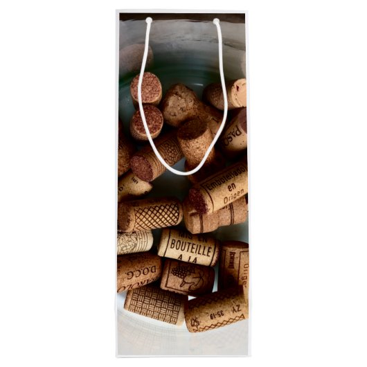 Wine Corks Wijn Cadeautas (Achterkant)