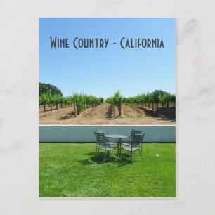 Wine Country Briefkaart! Briefkaart