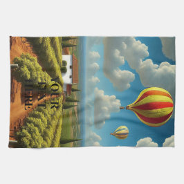 Wine Country Vineyards Personaliseren Tekst wijzig Theedoek