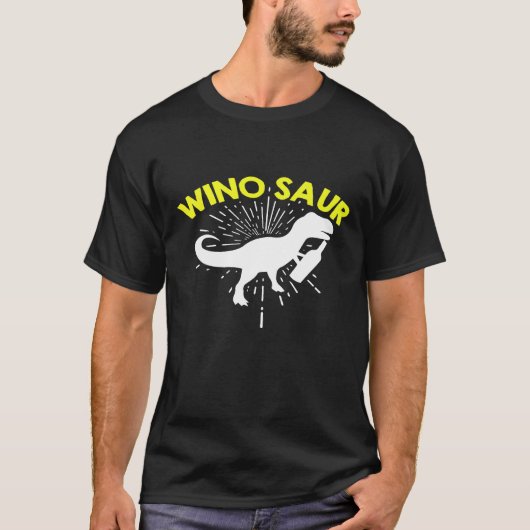 Wine Dinosaur Rex Winosaur T-shirt (Voorkant)