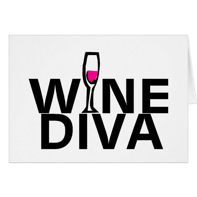 Wine Diva (Voorkant Horizontaal)