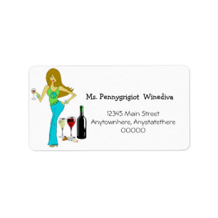 Wine Diva Adres Etiket