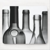 Wine Fles Computer Mousepad Muismat (Voorkant)