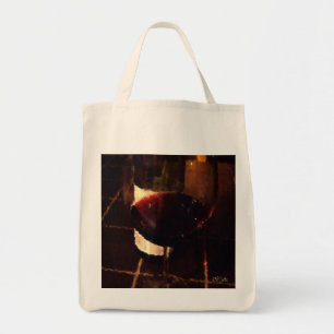 Wine Grocery Gift Bag Tote Bag
