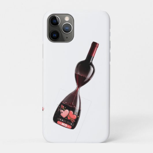 Wine Hourglass - Time Flowers Like Wine Case-Mate iPhone Case (Achterkant)
