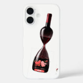 Wine Hourglass - Time Flowers Like Wine Case-Mate iPhone Case (Achterkant)
