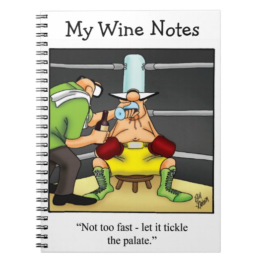 Wine Humor Journal Notitieboek (Voorkant)