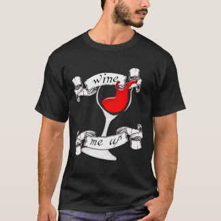 Wine je vers le haut de la chemise