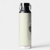 Wine Label Water Bottle Waterfles (Voorkant)