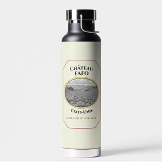 Wine Label Water Bottle Waterfles