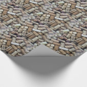 Wine Lover Corks Cadeaupapier (Hoek)