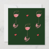 Wine lover invitation (Devant)