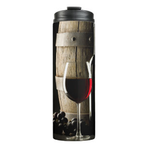 Wine Lover's aangepaste teksttuimelaar Thermosbeker