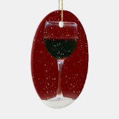 Wine Lover's Holiday Ornament (Rechts)