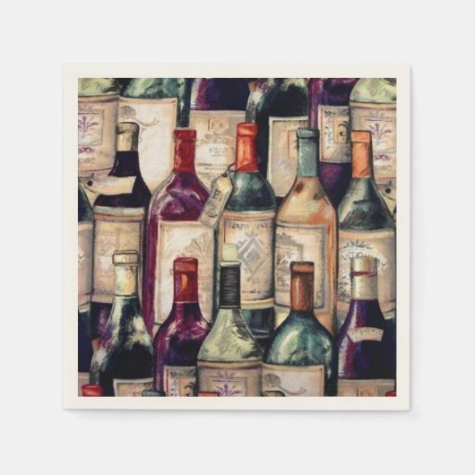 Wine Lovers Napkins Servetten (Voorkant)