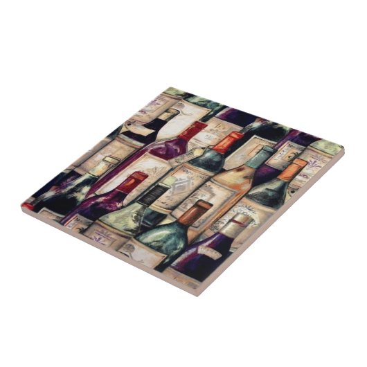 Wine Lovers Tile Tegeltje (Zijkant)