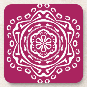 Wine Mandala Drankjes Onderzetter
