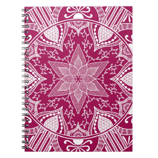 Wine Mandala Notitieboek (Voorkant)