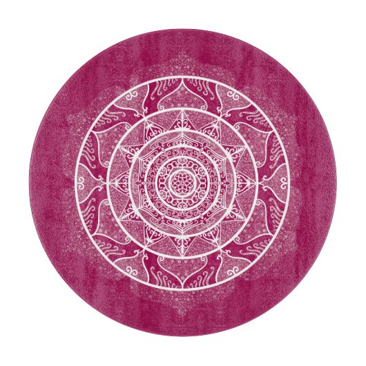 Wine Mandala Snijplank (Voorkant)