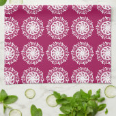 Wine Mandala Theedoek (Gevouwen)