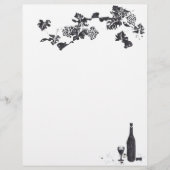 Wine Menu Letterhead (Voorkant)