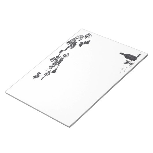 Wine Menu Notitieblok (Schuin)