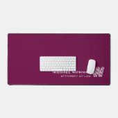 WINE  Minimal Monogram Initial CORPORATE BUSINESS (Clavier et souris)