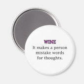 Wine Mistakes Magneet (Voorkant / Achterkant)