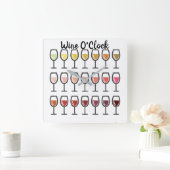 Wine O'Clock Wall klok (Huis)