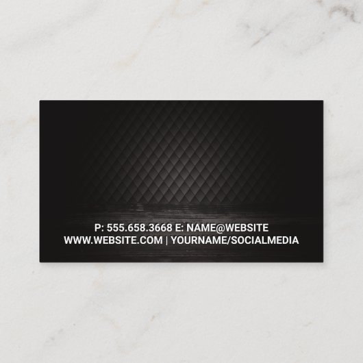 Wine Opener Logo Visitekaartje (Achterkant)