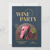 Wine Party uitnodiging (Voorkant)