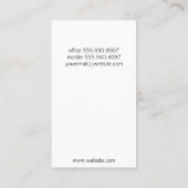 Wine Pour Splash | Rode wijnflessen Visitekaartje (Achterkant)