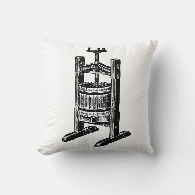 Wine Press Kussen (Voorkant)