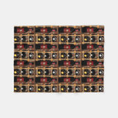 Wine Rack Fleece Blanket Deken (Voorkant (Horizontaal))