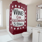 Wine Review 5 Etoiles Douche rideau (En situation)