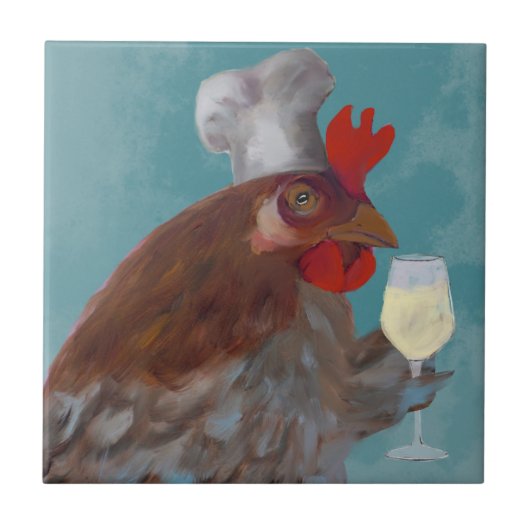 Wine Snob Tegeltje (Voorkant)