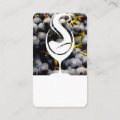 Wine Splash Logo | Druiven Visitekaartje (Achterkant)