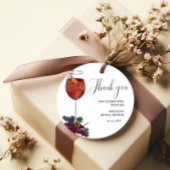 WIne Tasting vrijgezellenfeest Dank u Bedankjes Labels