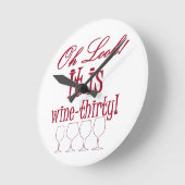 wine-thirty ronde klok (Hoek)