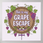 Wine Time Poster (Voorkant)