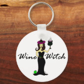 Wine Witch Sleutelhanger (Voorkant)