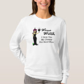 Wine Witch T-shirt (Voorkant)