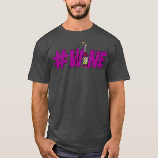 WINE witte versie T-shirt