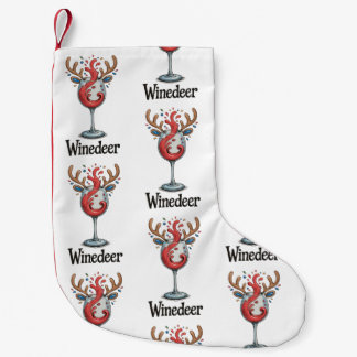 Winedeer Reindeer Christmas Xmas Matching Family Kleine Kerstsok