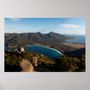 Wineglass Bay, Tasmania, Australië Poster