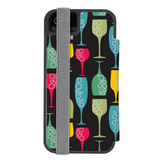 Wineglass Incipio iPhone Portemonnee Hoesje (Agenda Achterkant)